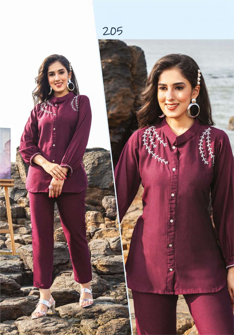 S3forever-Sho Shaa Vol 02-Orbit-Latex-Kurti-Pant-Cord-set-205